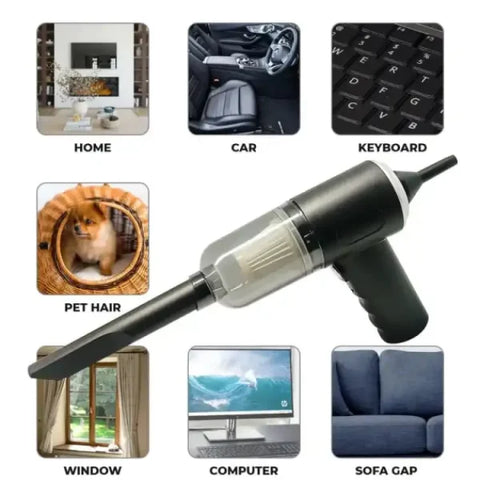3 in 1 Mini Portable Wireless Vacuum Cleaner