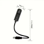 Galaxy Planet & Moon Projector Lamp – 360° Rotating USB Night Light