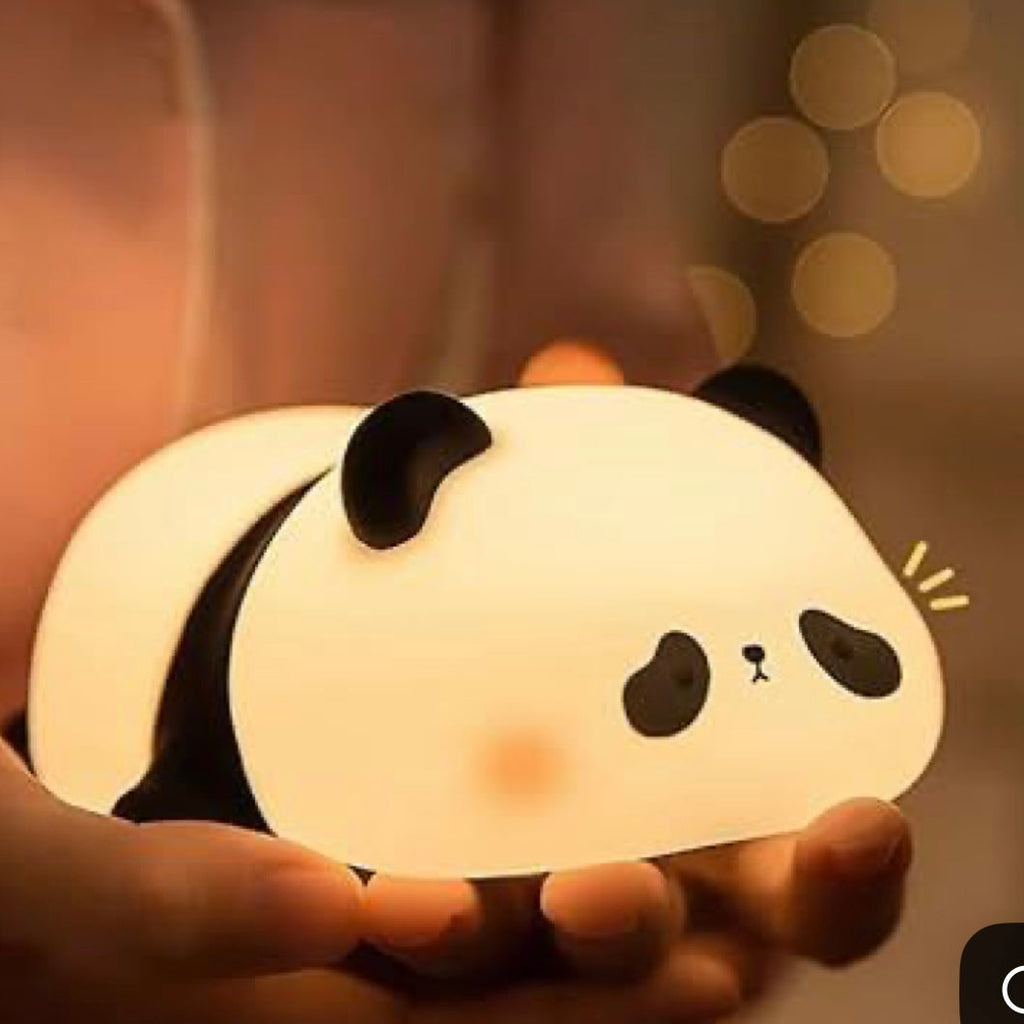 Cute Silicon Led Plushy Night Lamp Usb Rechargeable Touch Control-50% Off