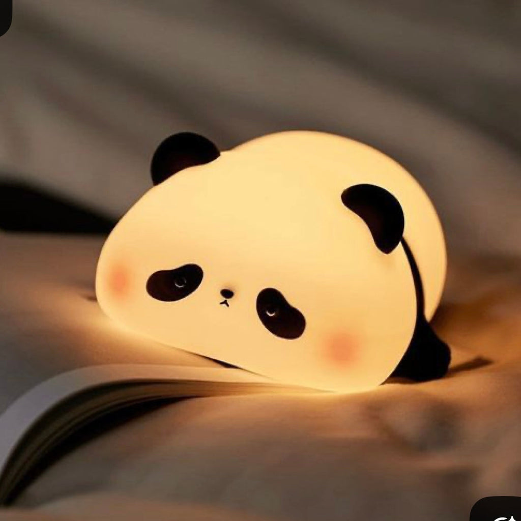 Cute Silicon Led Plushy Night Lamp Usb Rechargeable Touch Control-50% Off