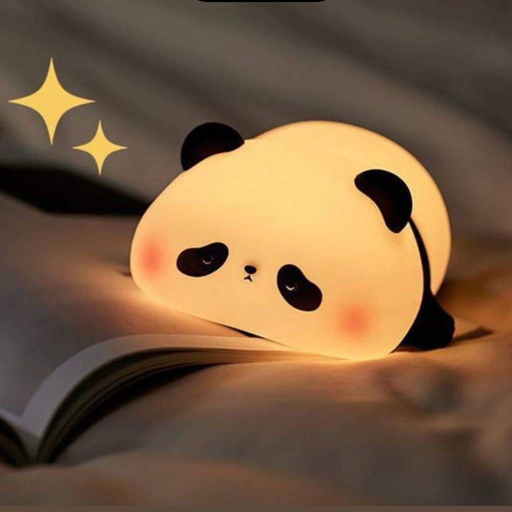 Cute Silicon Led Plushy Night Lamp Usb Rechargeable Touch Control-50% Off