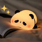 Cute Silicon Led Plushy Night Lamp Usb Rechargeable Touch Control-50% Off