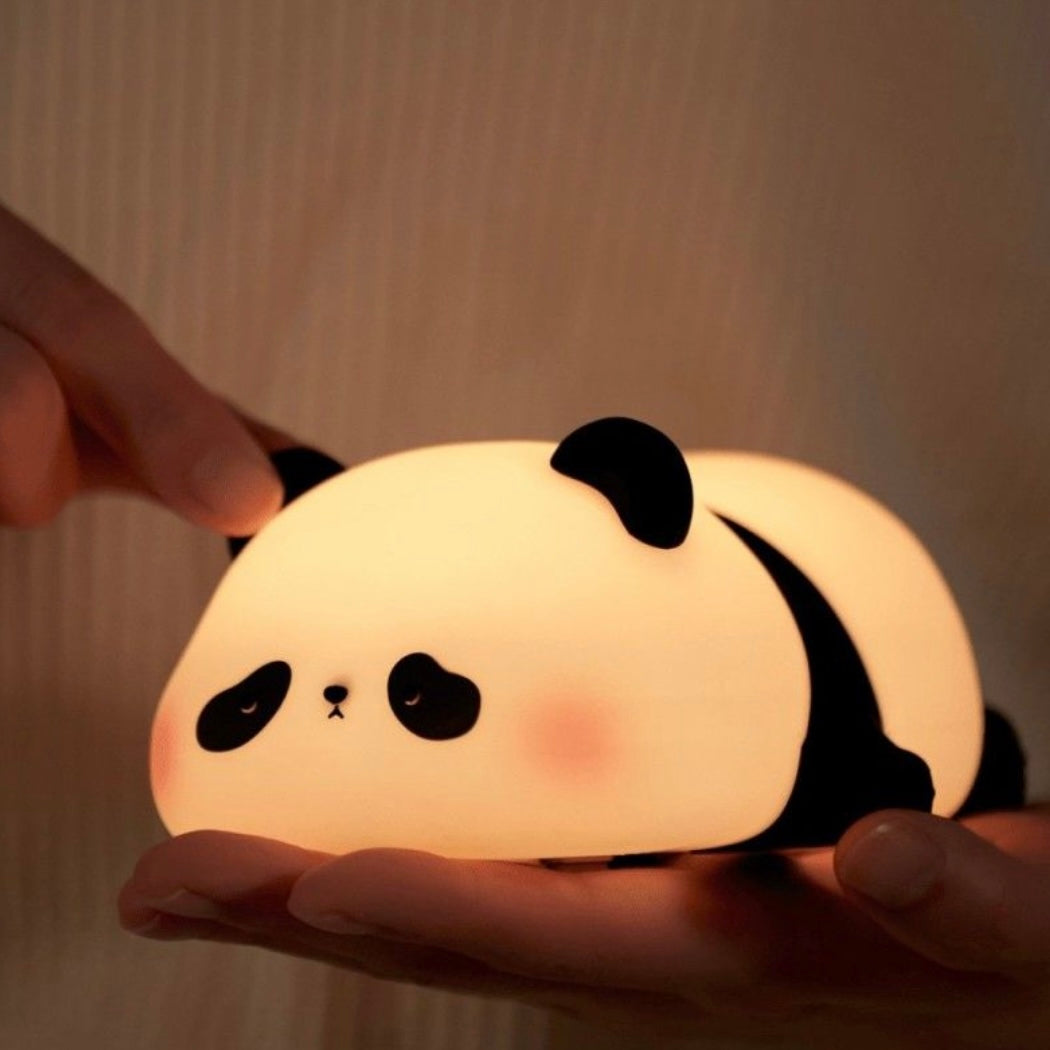 Cute Silicon Led Plushy Night Lamp Usb Rechargeable Touch Control-50% Off