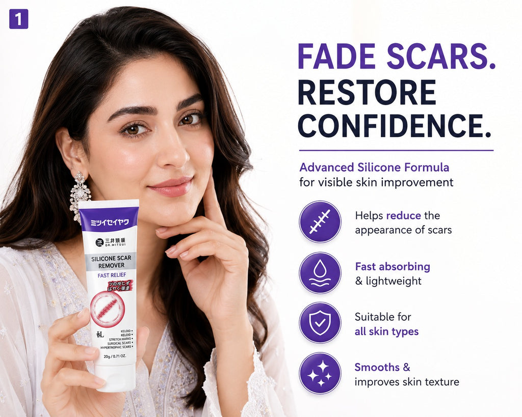Silicone Scar Remover – Fast Relief Cream (20g)