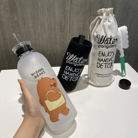 We Bare Bear Water Bottle – Botella Flaske